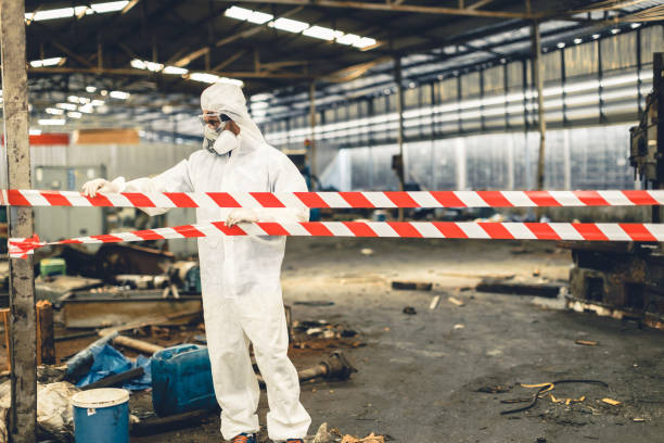 Professional Infectious Disease Decontamination technician working in Page, AZ